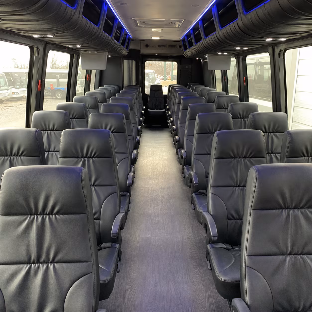 santa cruz employee transportation onboard seating