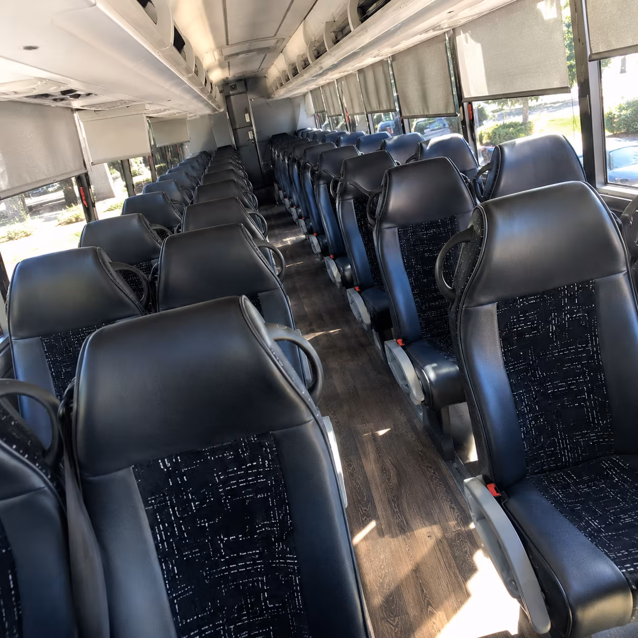 santa cruz long distance transportation onboard seating